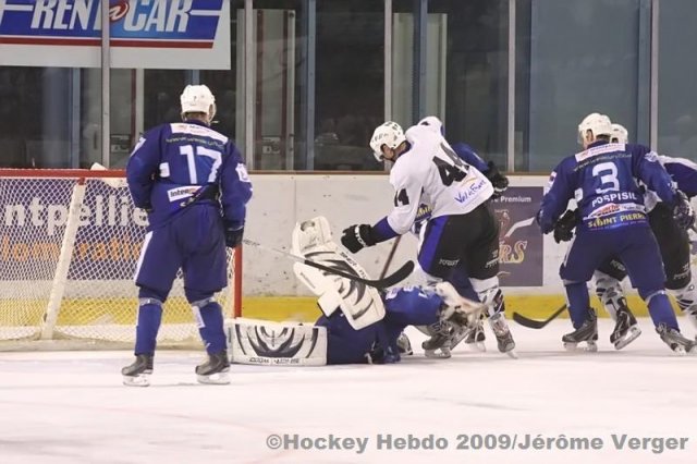 Photo hockey match Montpellier  - Garges-lès-Gonesse le 16/01/2010