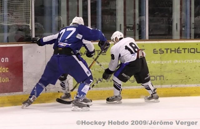 Photo hockey match Montpellier  - Garges-lès-Gonesse le 16/01/2010