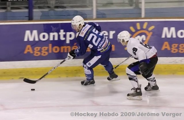 Photo hockey match Montpellier  - Garges-lès-Gonesse le 16/01/2010
