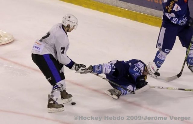 Photo hockey match Montpellier  - Garges-lès-Gonesse le 16/01/2010
