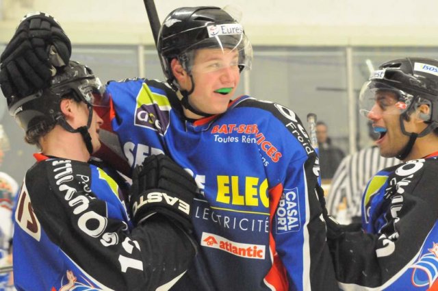 Photo hockey match Caen  - Reims le 23/01/2010