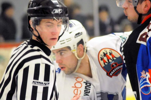 Photo hockey match Caen  - Reims le 23/01/2010