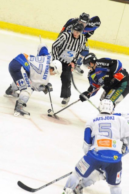 Photo hockey match Caen  - Reims le 23/01/2010
