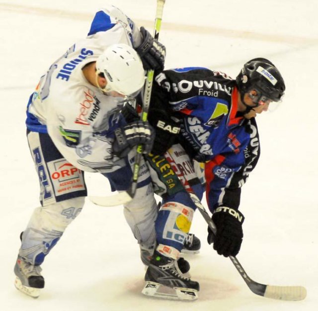 Photo hockey match Caen  - Reims le 23/01/2010