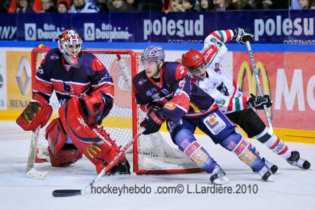 Photo hockey match Grenoble  - Mont-Blanc le 23/01/2010