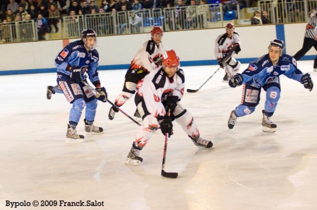 Photo hockey match Angers  - Neuilly/Marne le 23/01/2010