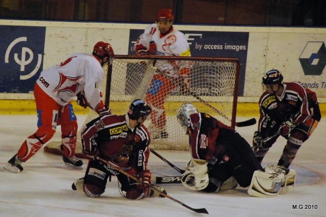 Photo hockey match Bordeaux - Valence le 23/01/2010