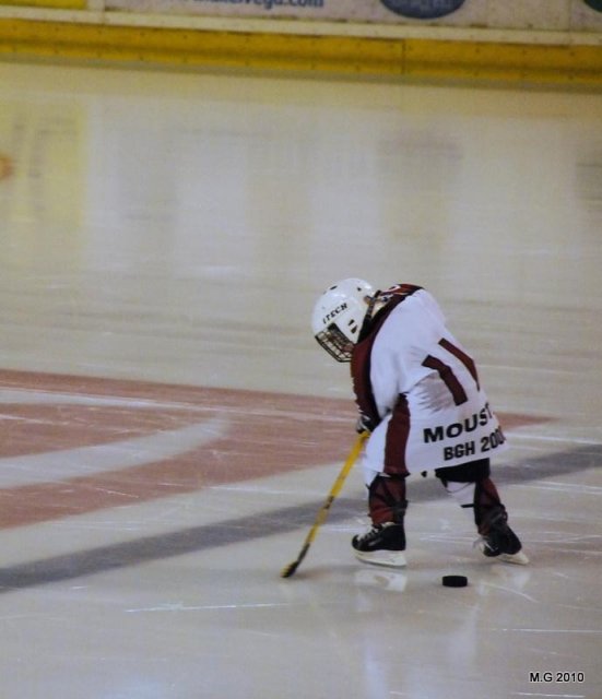 Photo hockey match Bordeaux - Valence le 23/01/2010