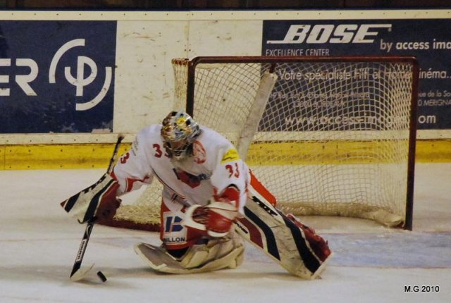 Photo hockey match Bordeaux - Valence le 23/01/2010
