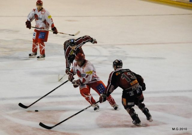 Photo hockey match Bordeaux - Valence le 23/01/2010