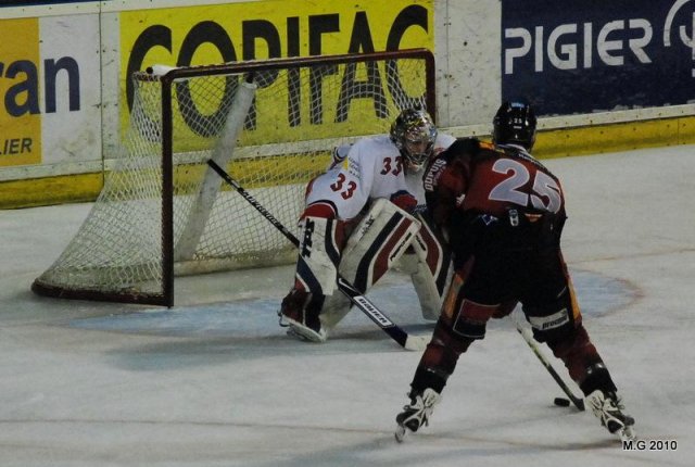 Photo hockey match Bordeaux - Valence le 23/01/2010