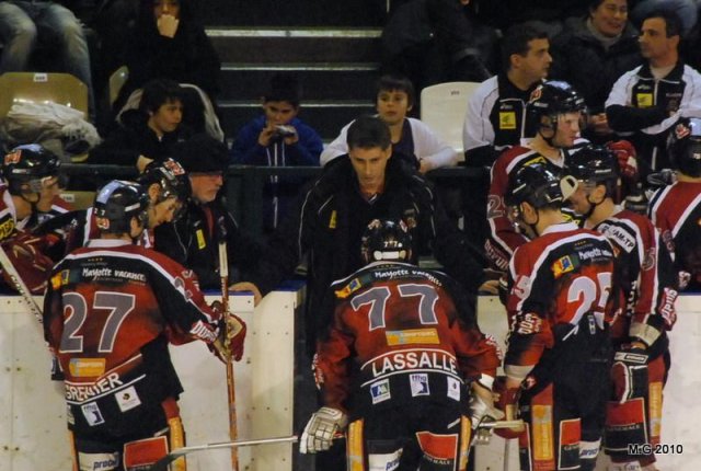 Photo hockey match Bordeaux - Valence le 23/01/2010