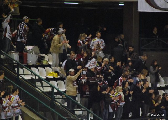 Photo hockey match Bordeaux - Valence le 23/01/2010