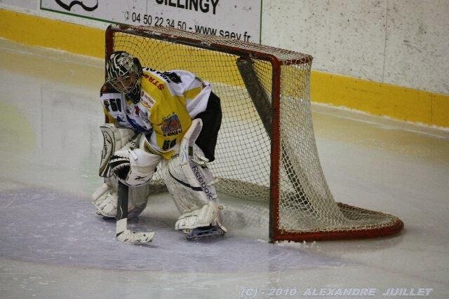 Photo hockey match Chamonix  - Strasbourg  le 23/01/2010