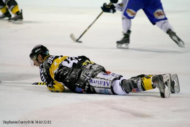 Photo hockey match Rouen - Villard-de-Lans le 23/01/2010