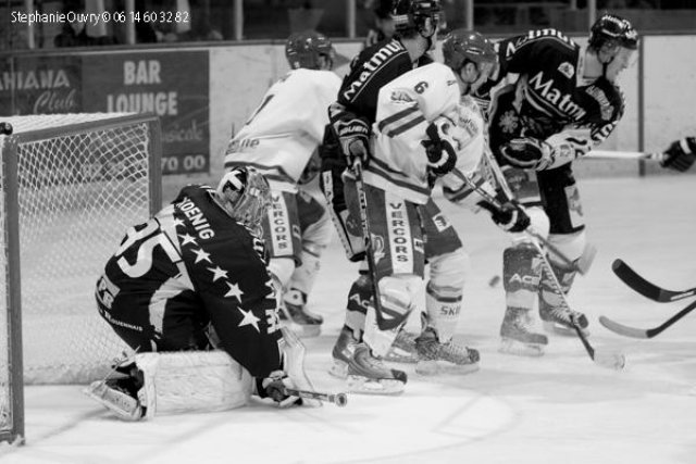 Photo hockey match Rouen - Villard-de-Lans le 23/01/2010