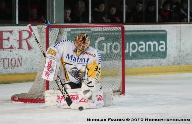Photo hockey match Briançon  - Rouen le 29/01/2010