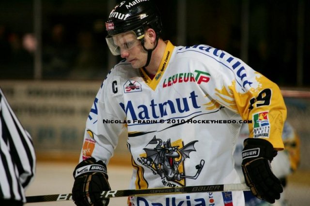 Photo hockey match Briançon  - Rouen le 29/01/2010