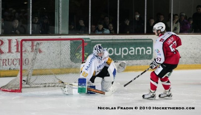 Photo hockey match Briançon  - Rouen le 29/01/2010
