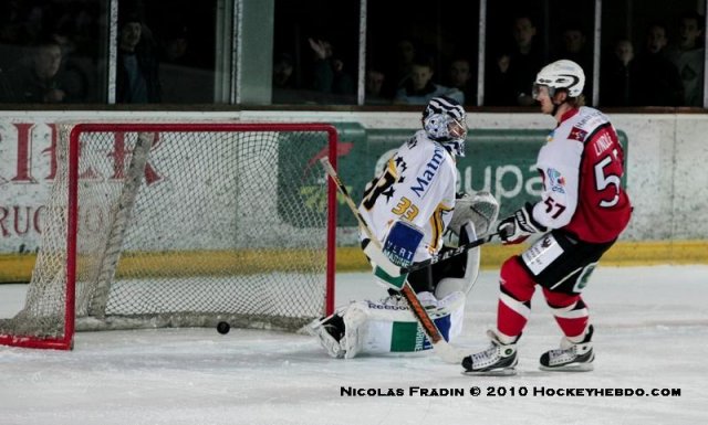 Photo hockey match Briançon  - Rouen le 29/01/2010