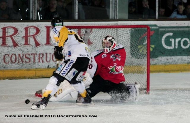 Photo hockey match Briançon  - Rouen le 29/01/2010