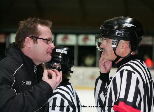 Photo hockey match Briançon  - Rouen le 29/01/2010