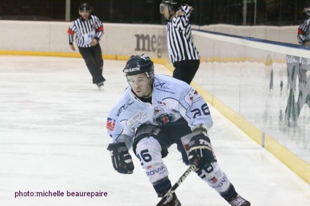 Photo hockey match Mont-Blanc - Angers  le 29/01/2010
