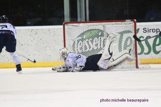 Photo hockey match Mont-Blanc - Angers  le 29/01/2010