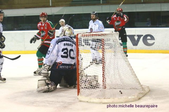 Photo hockey match Mont-Blanc - Angers  le 29/01/2010