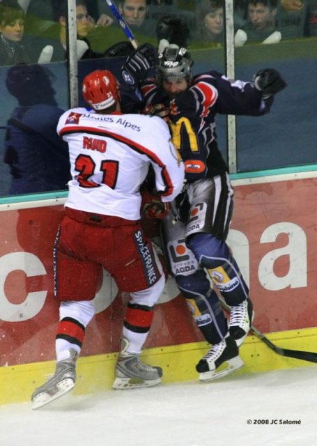 Photo hockey match Grenoble  - Briançon  le 21/03/2008