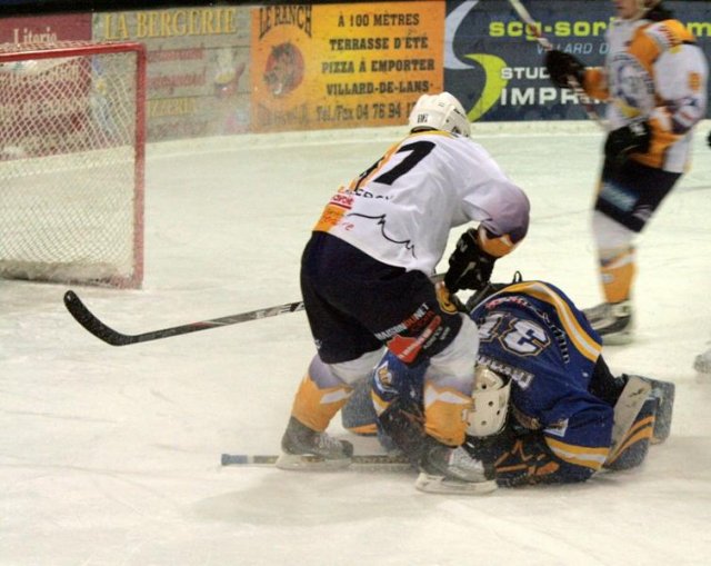 Photo hockey match Villard-de-Lans - Chamonix  le 29/01/2010
