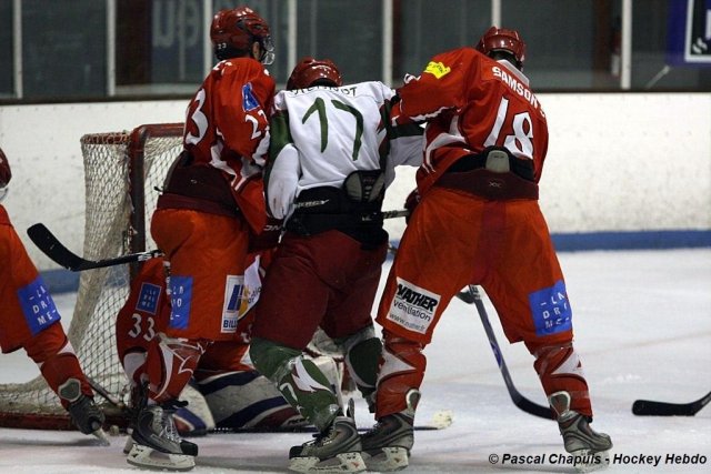 Photo hockey match Valence - Cergy-Pontoise le 30/01/2010