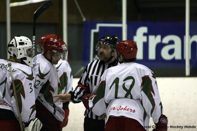 Photo hockey match Valence - Cergy-Pontoise le 30/01/2010