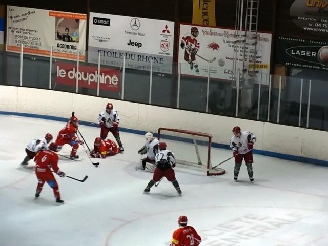 Photo hockey match Valence - Cergy-Pontoise le 30/01/2010