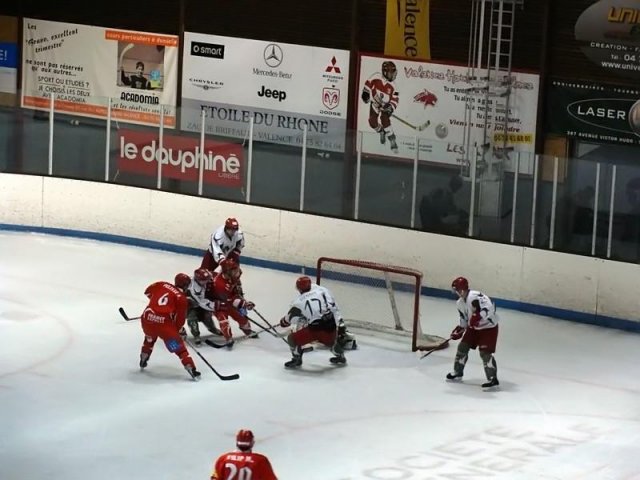 Photo hockey match Valence - Cergy-Pontoise le 30/01/2010