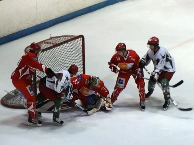 Photo hockey match Valence - Cergy-Pontoise le 30/01/2010