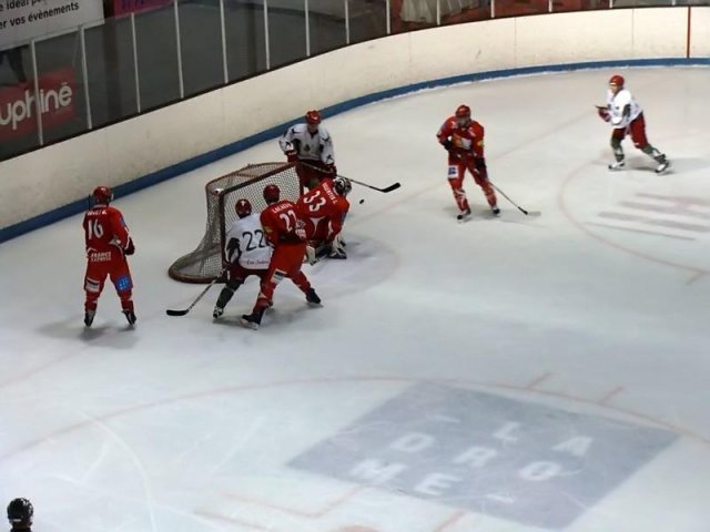 Photo hockey match Valence - Cergy-Pontoise le 30/01/2010