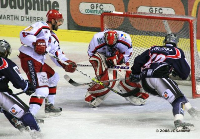Photo hockey match Grenoble  - Briançon  le 21/03/2008