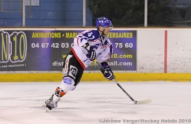 Photo hockey match Montpellier  - Brest  le 30/01/2010