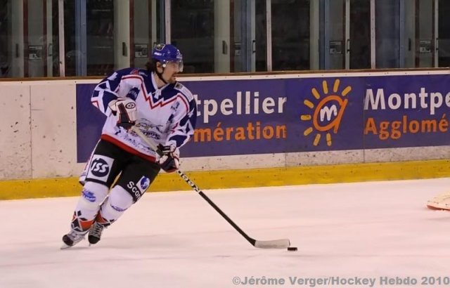 Photo hockey match Montpellier  - Brest  le 30/01/2010