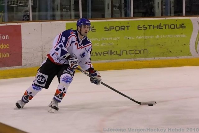 Photo hockey match Montpellier  - Brest  le 30/01/2010