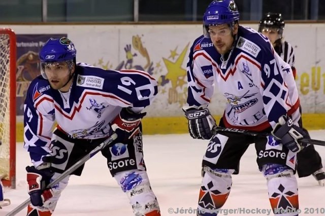Photo hockey match Montpellier  - Brest  le 30/01/2010