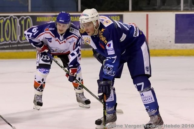 Photo hockey match Montpellier  - Brest  le 30/01/2010