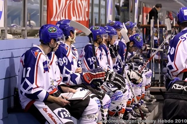 Photo hockey match Montpellier  - Brest  le 30/01/2010