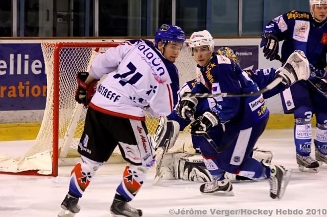 Photo hockey match Montpellier  - Brest  le 30/01/2010