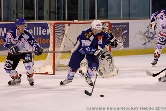 Photo hockey match Montpellier  - Brest  le 30/01/2010