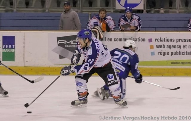Photo hockey match Montpellier  - Brest  le 30/01/2010