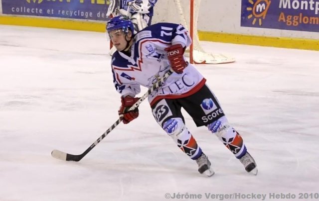 Photo hockey match Montpellier  - Brest  le 30/01/2010