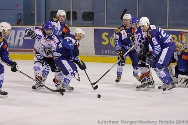 Photo hockey match Montpellier  - Brest  le 30/01/2010
