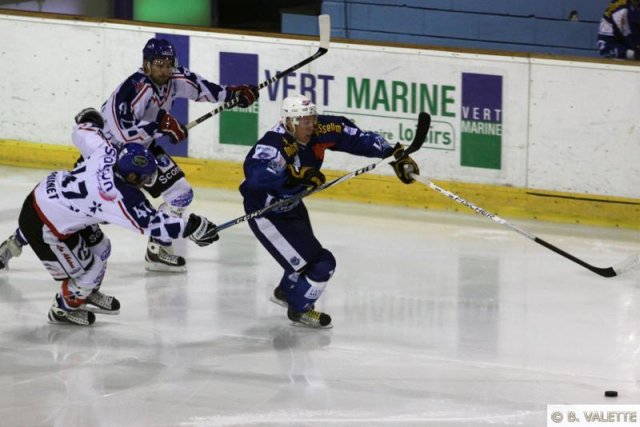 Photo hockey match Montpellier  - Brest  le 30/01/2010
